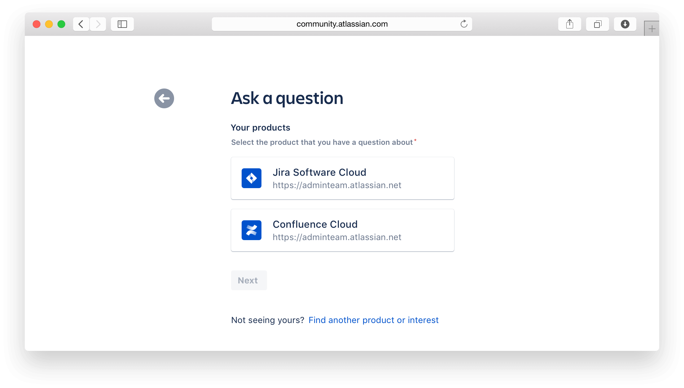 Atlassian community question creation flows